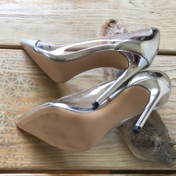HIGH-HEEL, Zara vinyl, silver - Picture 3 of 5